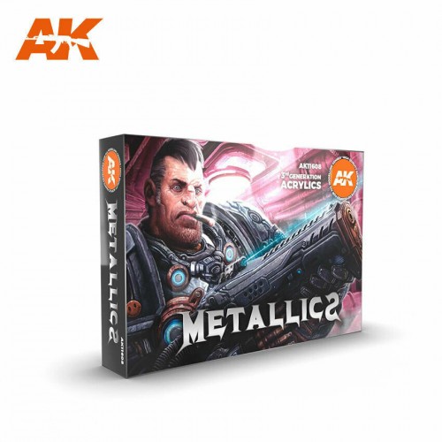 AK Metallics Set AK 11608 